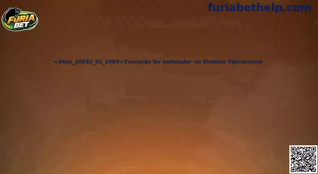 Execução do instalador no sistema operacional Furia Bet
