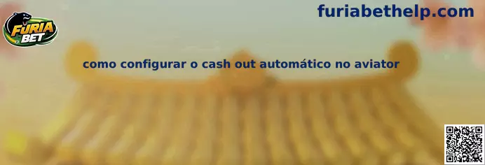 Configuração de cash out automático no Aviator