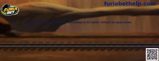 Dicas para gerenciamento estratégico do saldo virtual no Spaceman