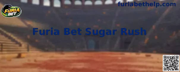 Interface ilustrativa do jogo Furia Bet Sugar Rush