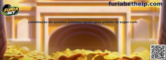Combinação de símbolos iguais gera prêmio no Sugar Rush